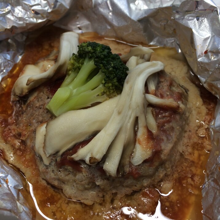 失敗しない！ジューシー包み焼きハンバーグ